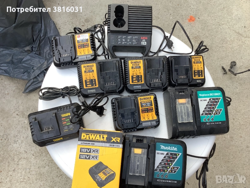 Зарядни за Макита и Dewalt, снимка 1