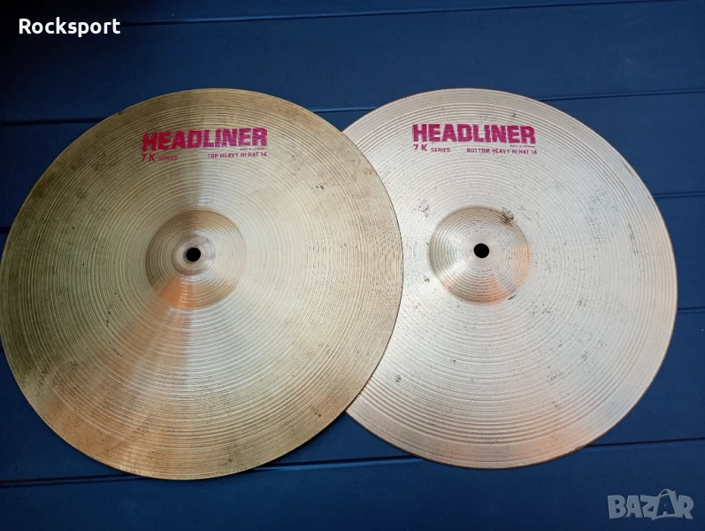 Meinl Headliner 14"Heavy Hi-hat, снимка 1