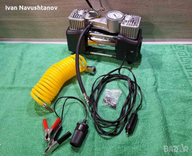 Компресор с вграден манометър , снимка 1