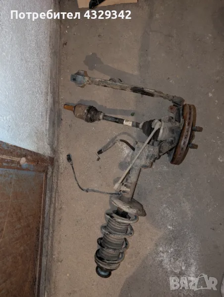 Шенкел преден ляв Opel Corsa D, снимка 1