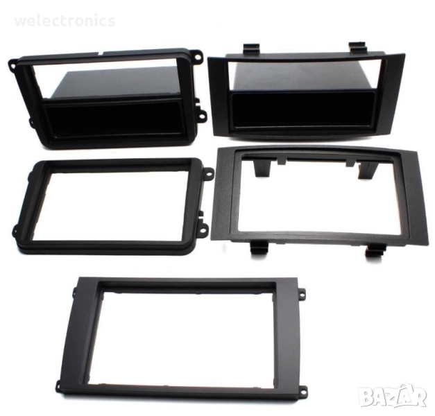 Рамка за автомобилно радио и мултимедия за VW групата, снимка 1