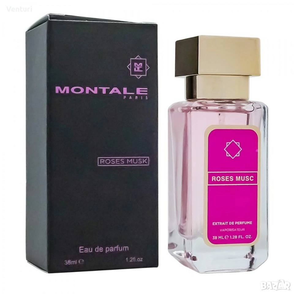 Дамски мини парфюм Montale Roses Musk EDP 38ml, снимка 1