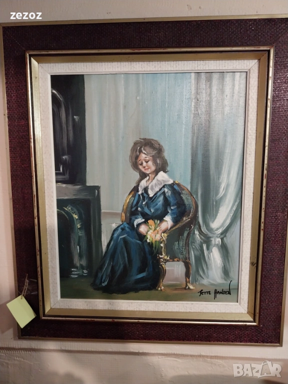 Авторска картина масло върху платно, снимка 1