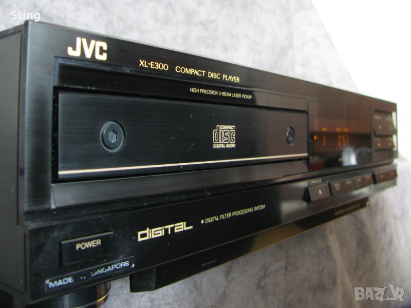 JVC XL-E300 Compact Disc Player Отличен, снимка 1