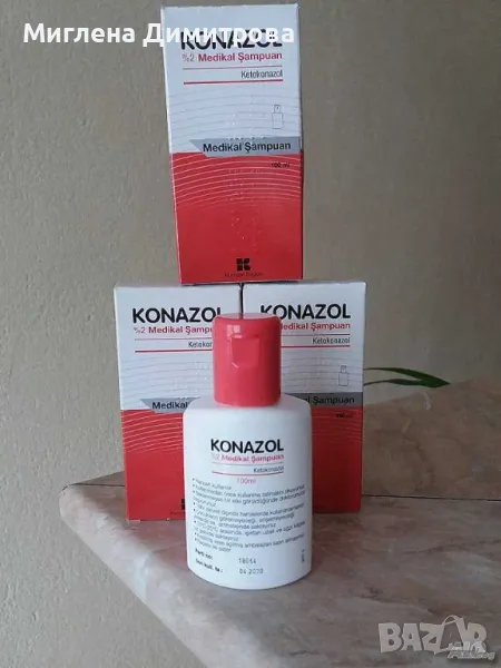 Супер Ефикасен Шампоан KONAZOL / КОНАЗОЛ срещу Себореен Дерматит, снимка 1