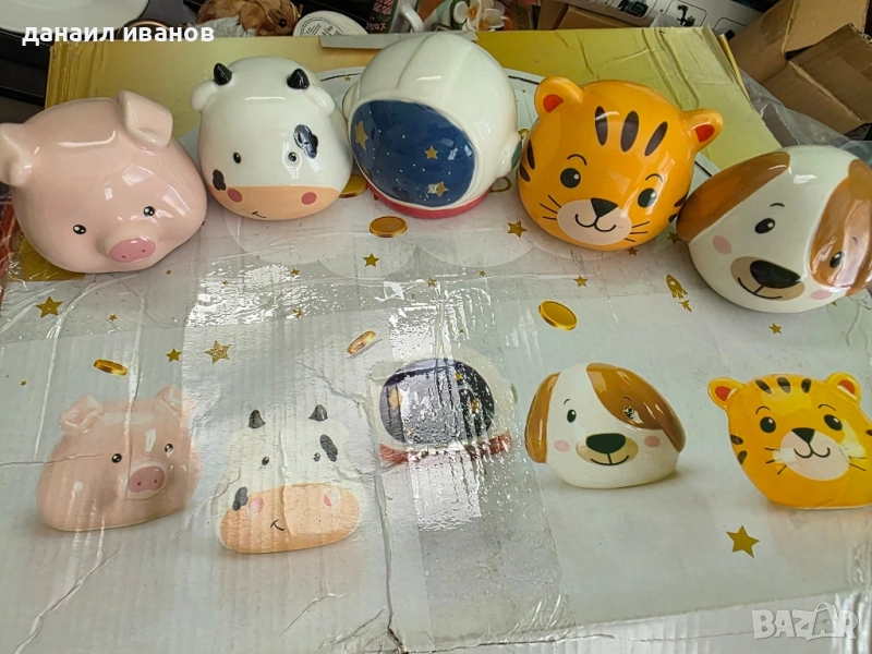 комплект 5 касички , снимка 1