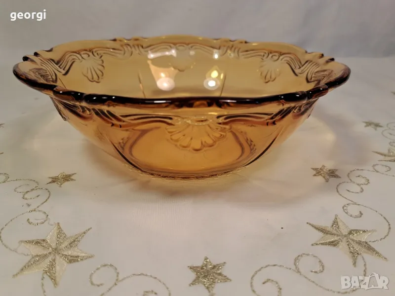 стъклена купа за плодове фруктиера 23/3, снимка 1