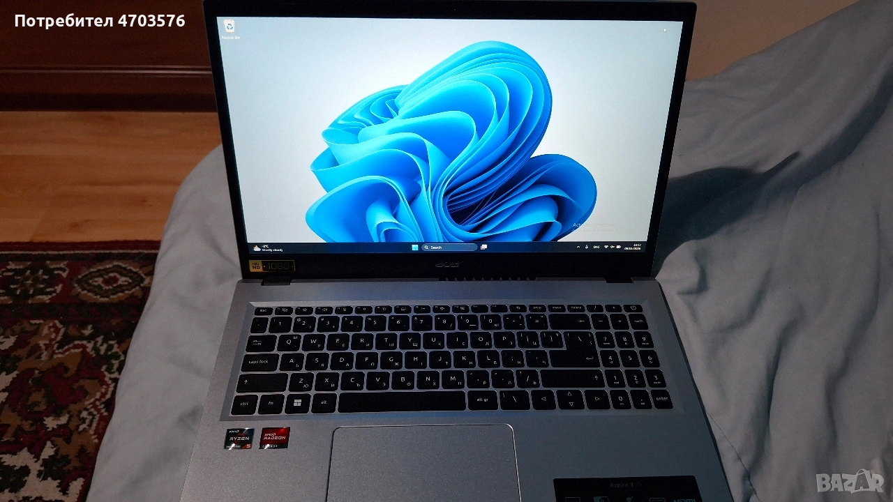 Лаптоп Acer Aspire 3 A315 – 15.6" Full HD, снимка 1