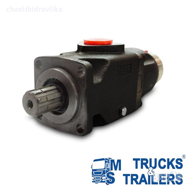 Бутална права помпа с две налягания 53+53л ABER, снимка 1