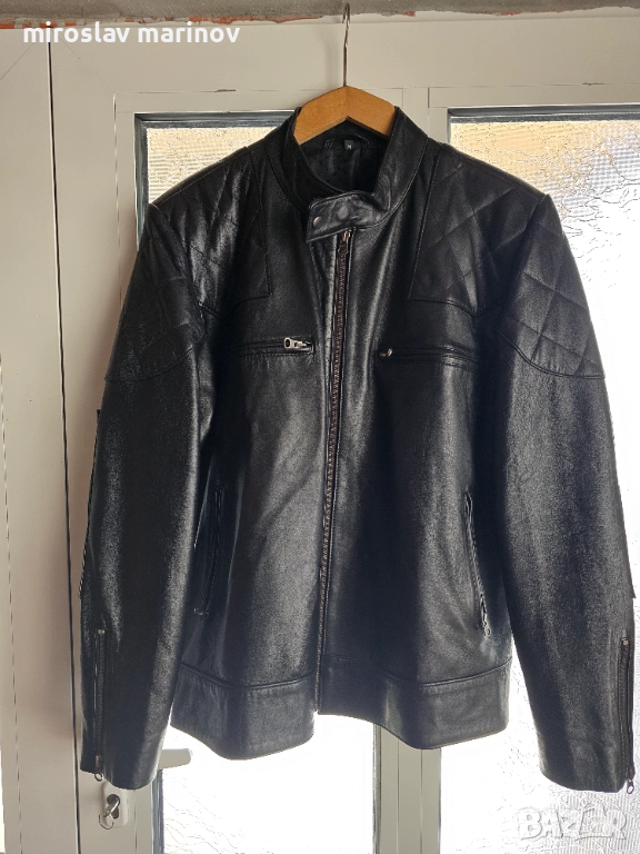 Продавам мъжко кожено яке , снимка 1