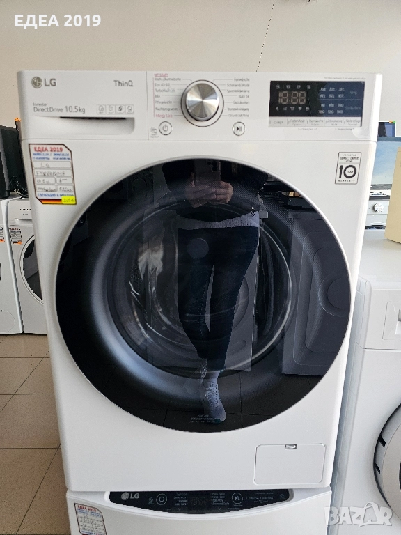 Пералня LG ThinQ Direct Drive 10,5кг., снимка 1