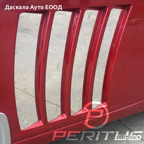 4бр. лайсни за дясна страна резервоар Мерцедес Actross MP4 MP5, снимка 1