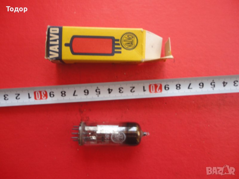 Радиолампа Valvo EABC80, снимка 1