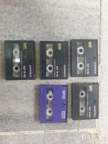 Лот от 5бр дат касети Всички за 40лв 1бр - 122мин, 1бр - 94мин, 1бр - 48мин, 2бр - 46мин Някой от тя, снимка 1