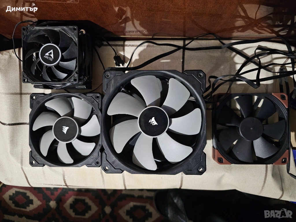 Вентилатори Corsair/Noctua, снимка 1