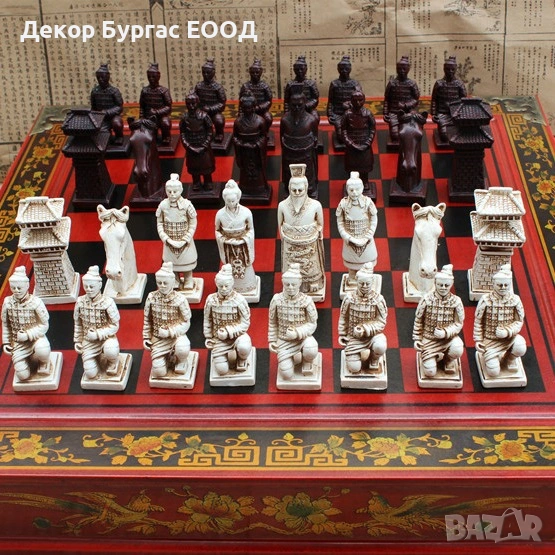 ЛУКСОЗЕН КОЛЕКЦИОНЕРСКИ ШАХ „ТЕРАКОТЕНА АРМИЯ НА ЦИН ШИХУАН“, снимка 1