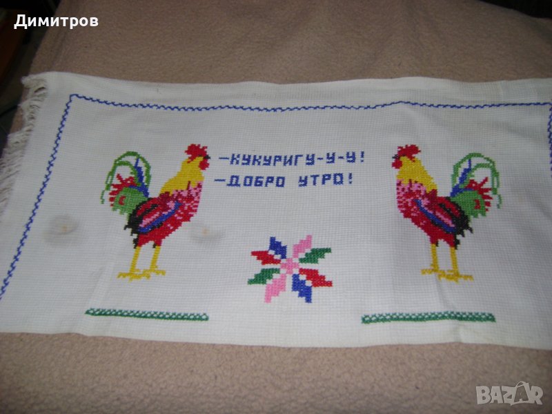 Стар интересен  гоблен , снимка 1