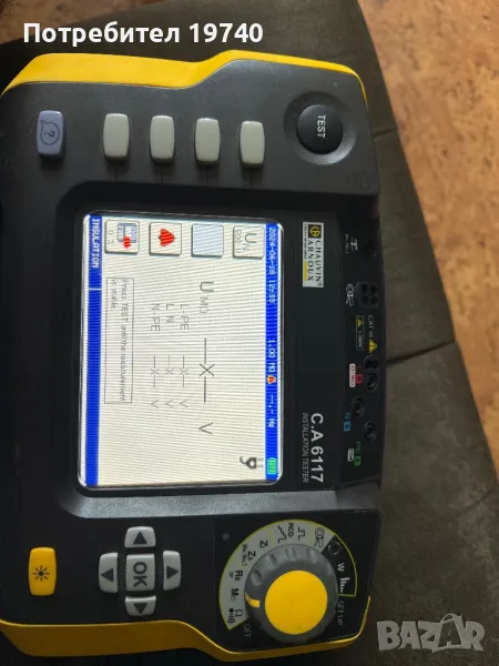 Професионален тестер chauvin arnoux ca 6117, снимка 1