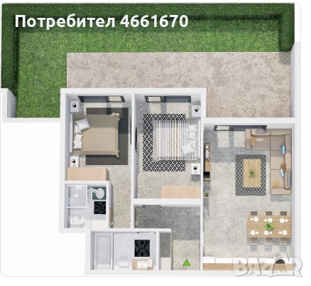 Тристаен апартамент ново строителство в Прослав!, снимка 1