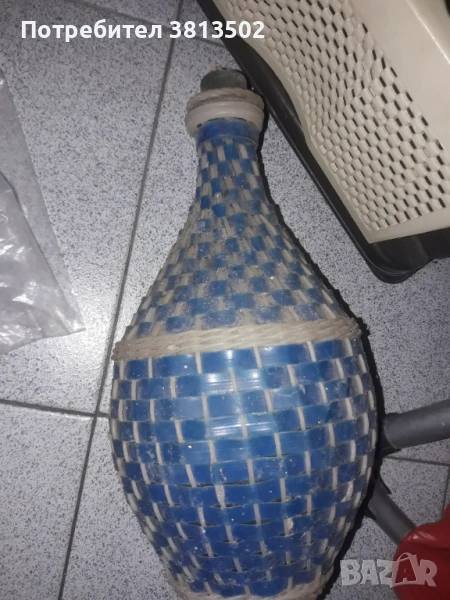 Стъклена дамаджана, снимка 1