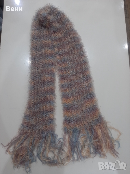 Ръчно плетен дамски шал-нов, снимка 1