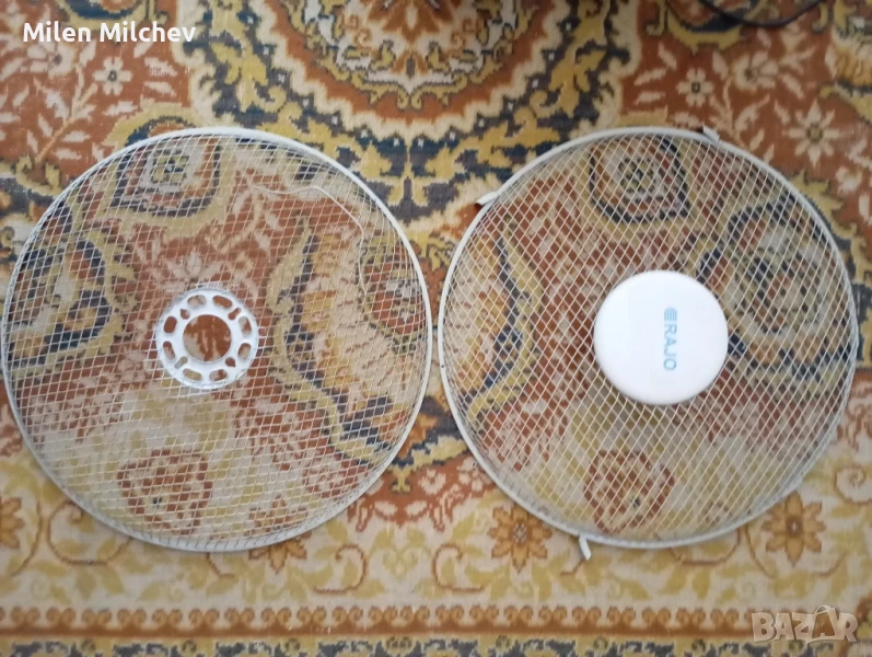 Продавам комплект предпазни решетки за вентилатор , снимка 1