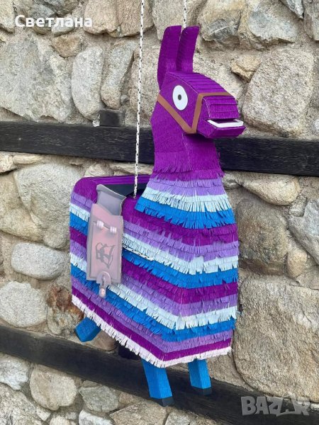 Голяма пинята Fortnite llama , снимка 1