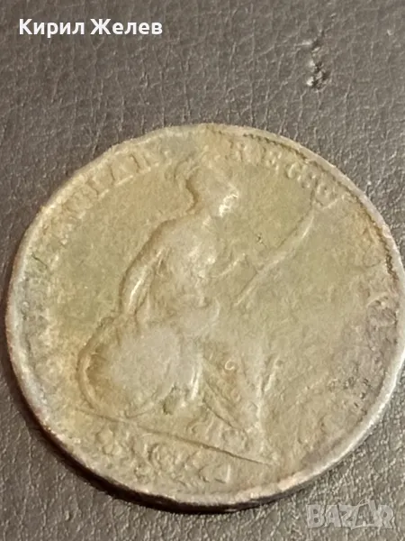 Стара монета 1/2 пени 1833г. Британия Кралица Виктория за КОЛЕКЦИЯ 18055, снимка 1