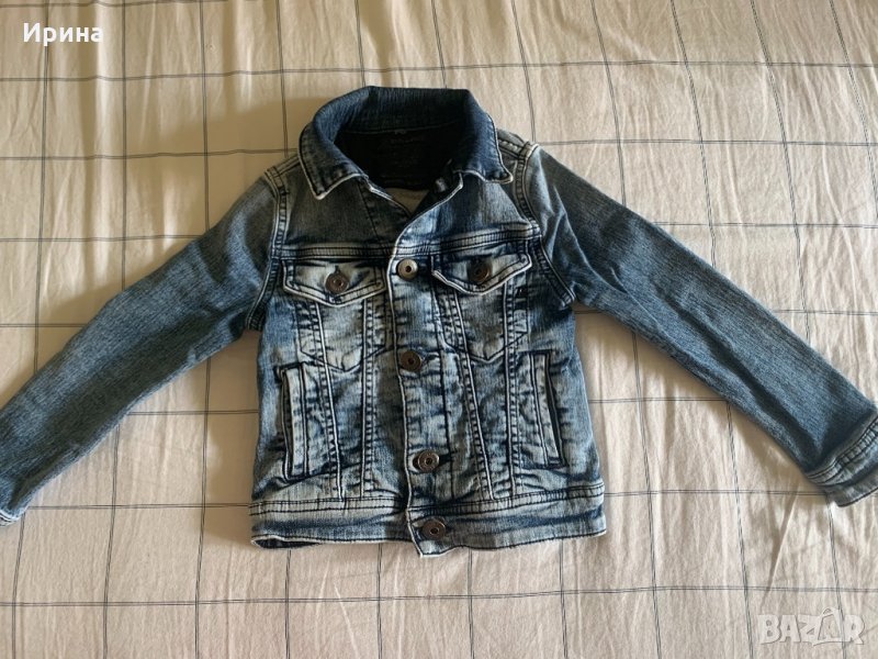 Дънкено яке Replay, 4 г., снимка 1