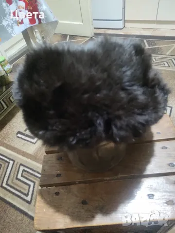 Зимна заешка шапка, снимка 5 - Шапки - 48211237