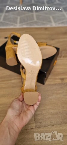 Нови сандали с ток, снимка 3 - Дамски обувки на ток - 51330937