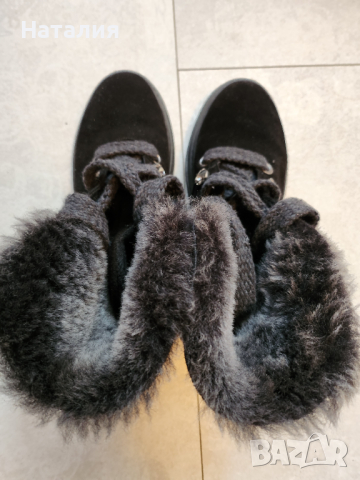 Дамски ежедневни боти естествена кожа Надит, р.38., снимка 8 - Дамски боти - 24369484