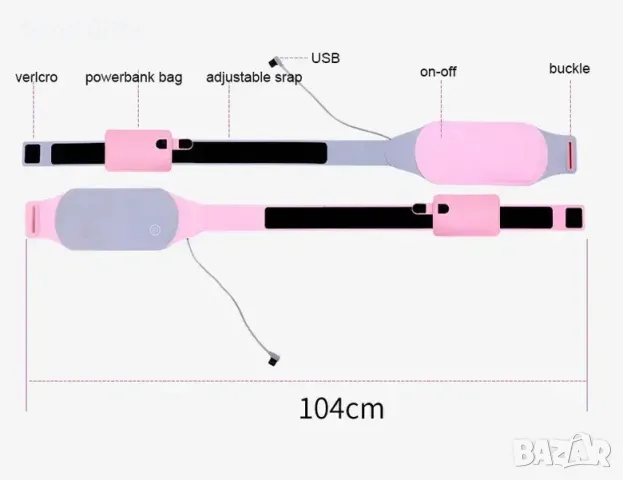 ЗАГРЯВАЩ КОЛАН ПРОТИВ БОЛКИ В КРЪСТА И КОРЕМА, снимка 12 - Други - 47511026