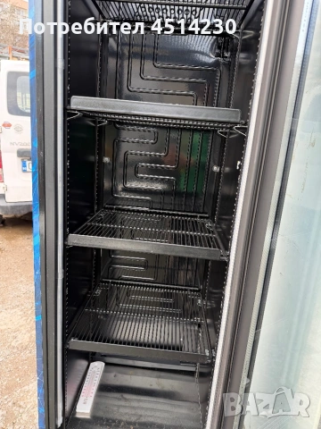 Хладилна витрина с LED реклама – 2.00 м x 45 см, снимка 4 - Витрини - 53732916