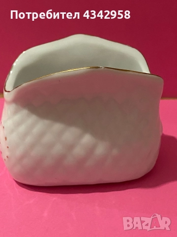 Винтидж порцеланова вазичка.Германия., снимка 7 - Антикварни и старинни предмети - 52513452