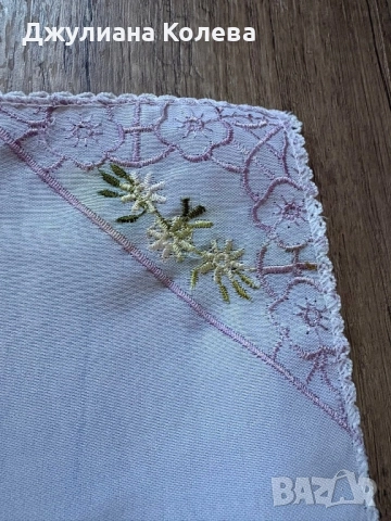 Салфетки за сервиране.Размер-25х25см. Цена за 6бр.-10лв., снимка 2 - Антикварни и старинни предмети - 52472693