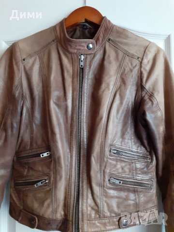 Кожено яке Rockandblue, снимка 3 - Якета - 34256178
