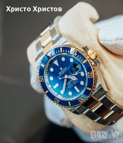 Новогодишна промоция!Мъжки механичен луксозен часовник Rolex Submariner 41mm Bluesy ‘126613LB’ , снимка 5 - Мъжки - 41483711