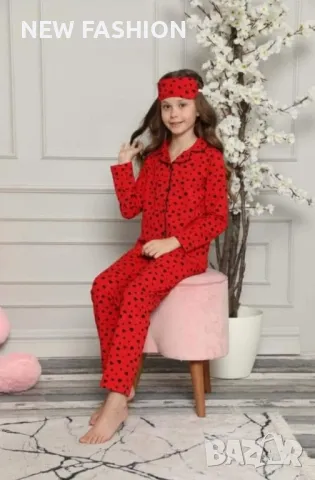 Детски Памучни Пижами ✨5-12г✨, снимка 4 - Детски пижами - 50435665