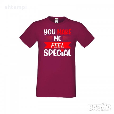 Мъжка тениска Свети Валентин You Make Me Feel Special 1, снимка 6 - Тениски - 35716739