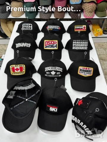 шапки с козирка  fendi ysl saint laurent Louis Vuitton dsquared2 celine , снимка 3 - Шапки - 53848462