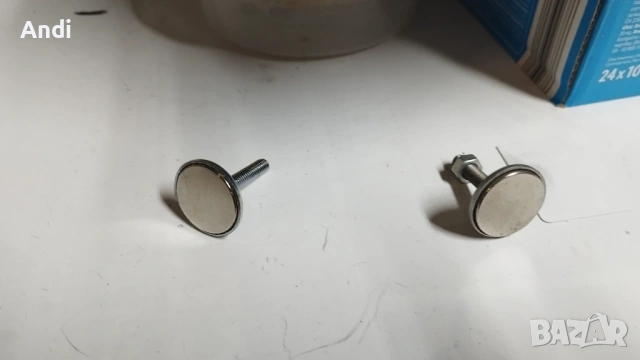 Магнити - малки кръгли 25/2,5 мм с шпилка , снимка 7 - Други инструменти - 53477485