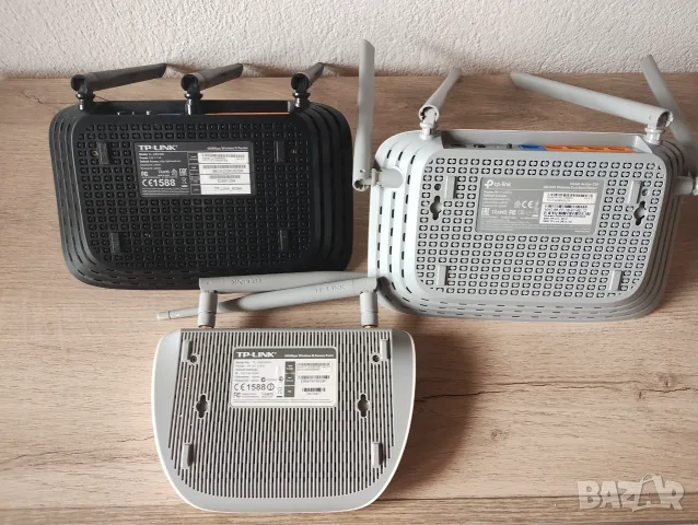 3 рутера TP-link, снимка 3 - Рутери - 56107534