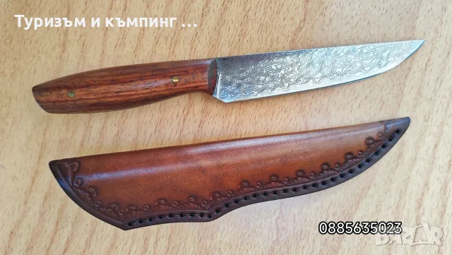 Ловни ножове / дамаска стомана , 2 модела /, снимка 3 - Ножове - 55905335