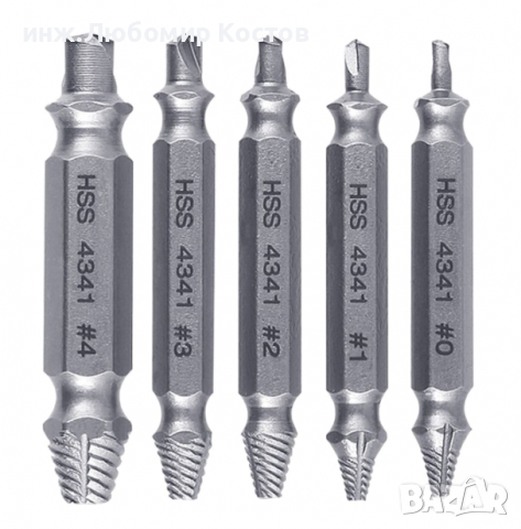 Инструмент за изваждане на счупени винтове, снимка 2 - Други инструменти - 36378100