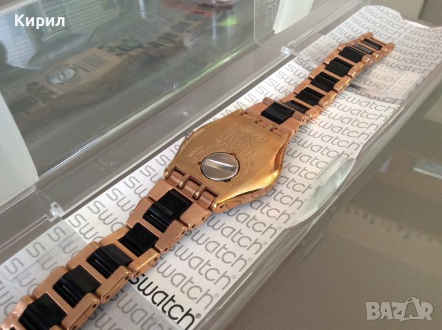 Swatch YLG408G / YLG450C / YLG124G (2бр. розе и класическо златно), снимка 9 - Дамски - 39820765