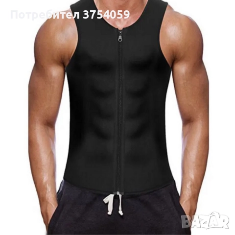 Стягащ фитнес термо елек Jingba Support Fiery Sports Shapewear for Men, снимка 3 - Спортни дрехи, екипи - 52348219