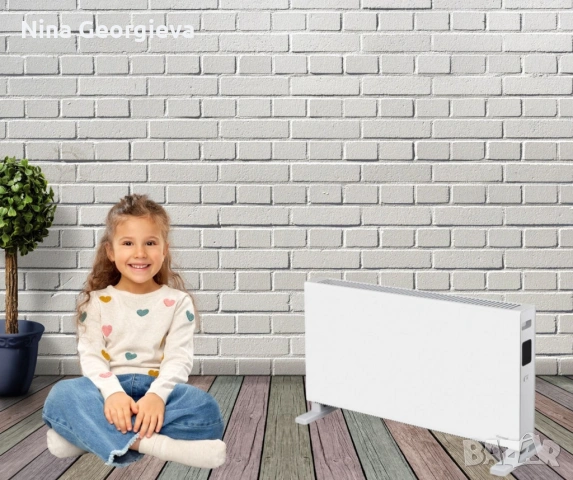 Конвектор K37, стоящ, 2000W, Wi-Fi, снимка 2 - Отоплителни печки - 53851386