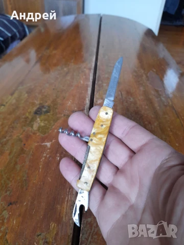 Стар джобен нож,ножче,ножка #117, снимка 6 - Антикварни и старинни предмети - 50633605