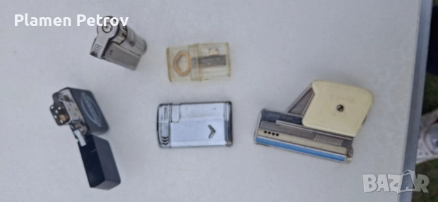 Сребърна чашка и запалки 